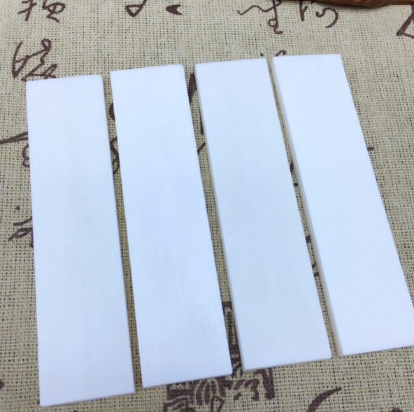 10pcs Various Sizes Natural Buffalo Bone Flat Blank Slice Description