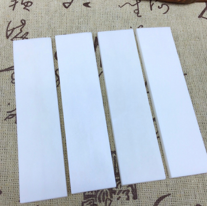 10pcs Various Sizes Natural Buffalo Bone Flat Blank Slice Description
