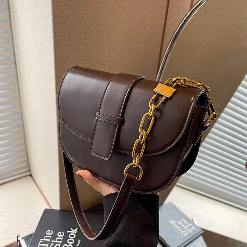 Shoulder Crossbody Bags Women 2023 Winter Women's Saddle bag Handbag