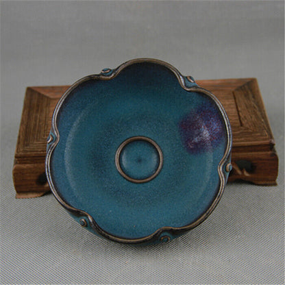Jun Kiln Handmade Porcelain of Song Dynasty of China Plum Washing Lotus Washing