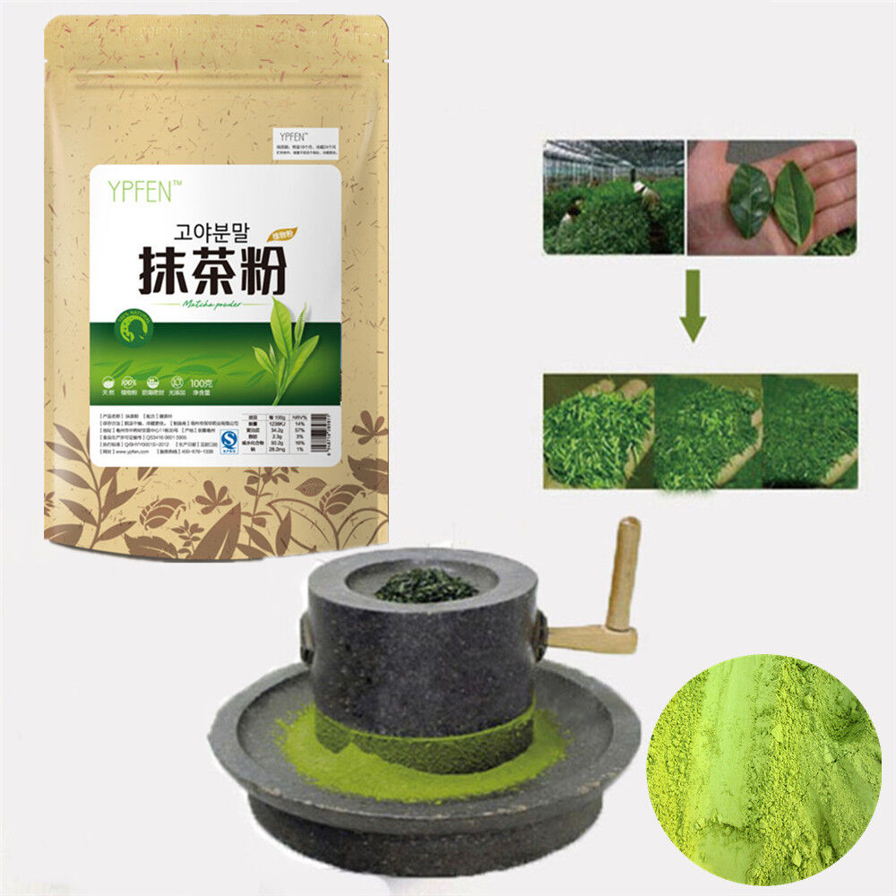 100g Matcha Powder Green Tea Pure Organic Certified Quality Natural Loose