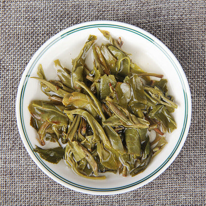 357g Ancient Tree Puerh Raw Tea Cake Traditional Handmade Puerh Material