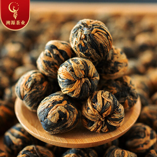 500G Fengqing work Dian Hong tea hydrangea dragon pearl gold ball black tea