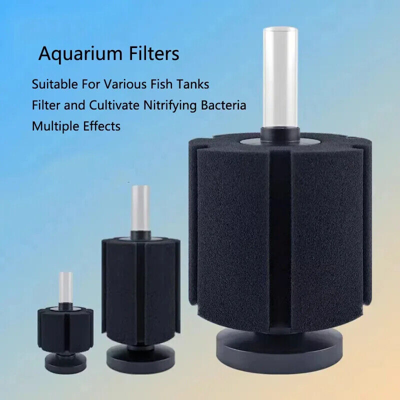 Aquarium Filter Fish Tank Air Pump Skimmer Biochemical Sponge Filtering Material