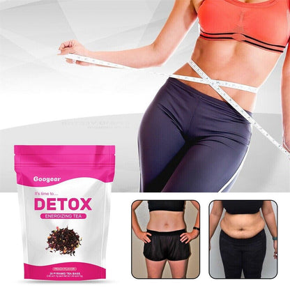 28pcs Detox Tea - All-Natural, Supports Healthy Weight, Helps Reduce Bloating