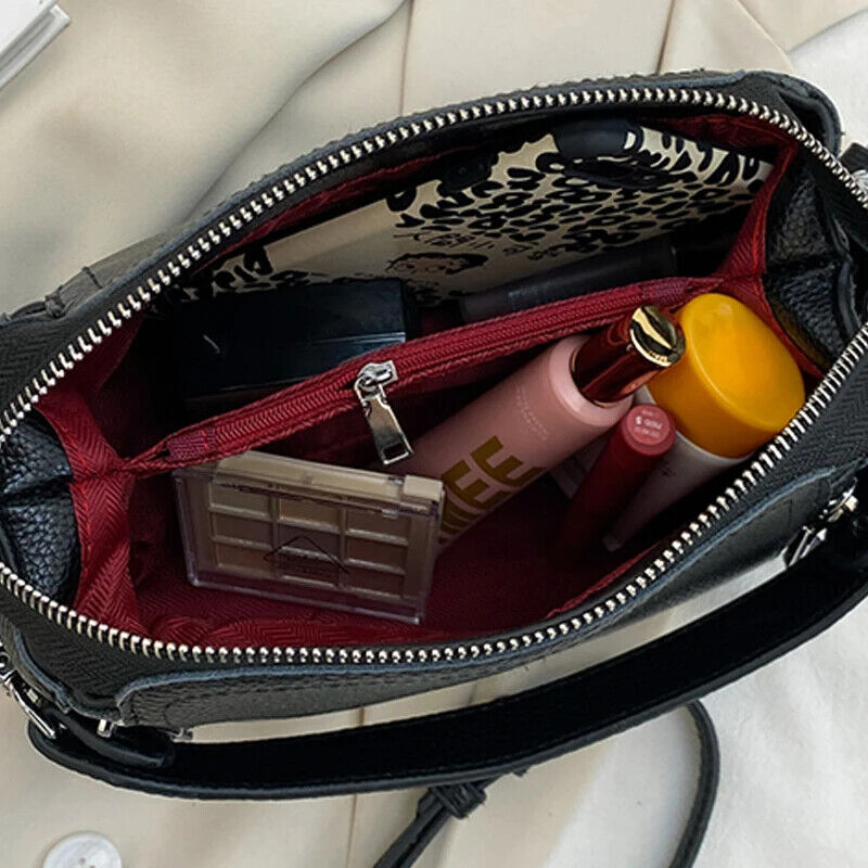 2023 Handbag Genuine Leather Shoulder Crossbody Bags Natural Cowhide Female