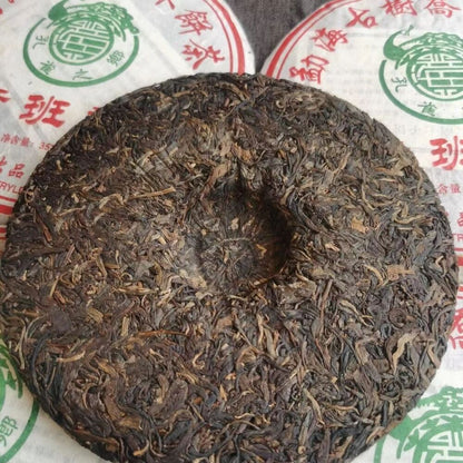 357g Yunnan Old Puerh Tea 2006 Laobanzhang Raw Puer Tea Cake Aged Pu-erh Raw Tea