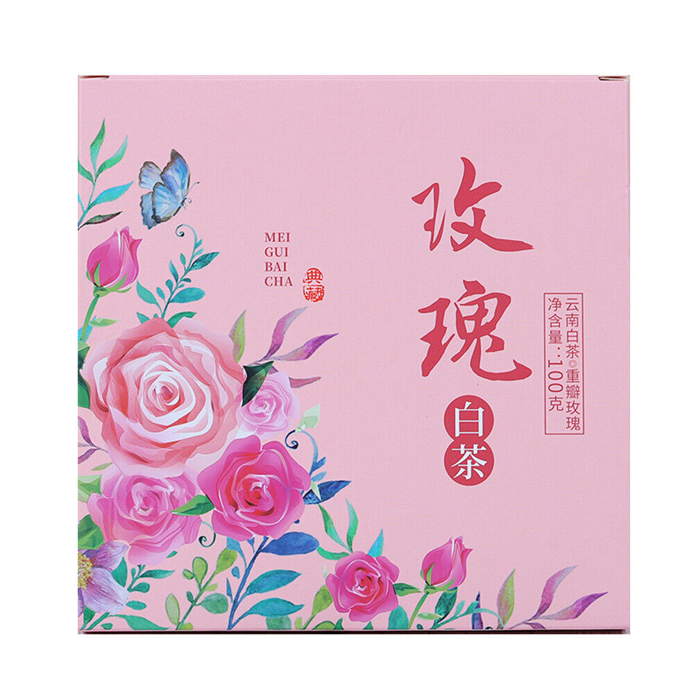 Yunnan Rose White Tea Cake Spring Tea Heavy Petal Rose Season Tea Rose Tea 100g