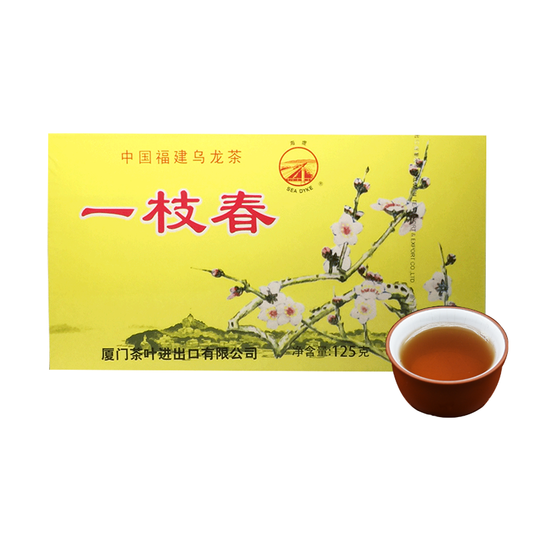 XIAMEN Sea Dyke Brand XT801 Yizhi Chun China Fujian Oolong Tea Loose Leaf 125g