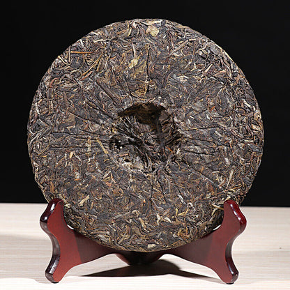 Jiujiu Xiaotai Xiaguan Tuocha Inherited No.6 Qizi Cake Puer Tea Raw 357g
