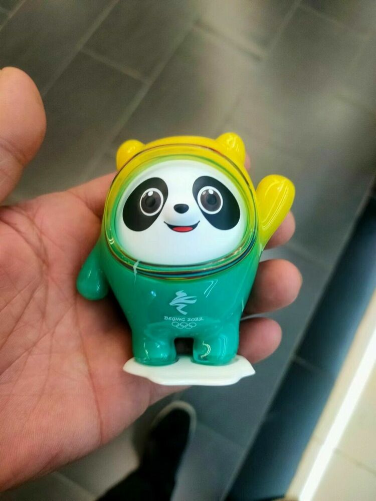 Bing Dwen Dwen 80mm Mascot Figure Winter Olympics Beijing 2022 Goods Brand new