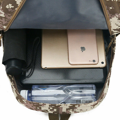 Camouflage Backpack MenTactical Backpack Men Outdoor Bag Hiking Camping Backpack
