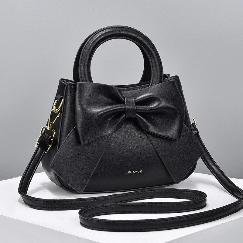 Women's Bags Sweet Handbag Bow One-shoulder Bag Women