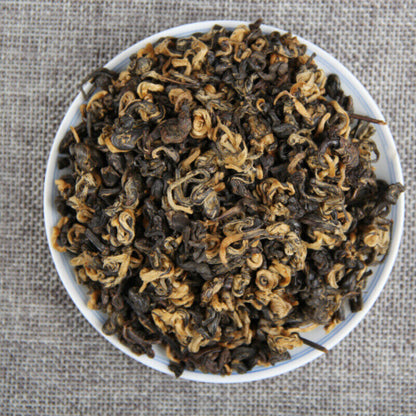 80g Yunnan Dianhong Tea Chinese Kungfu Black Tea One Bud One Leaf Loose Leaf Tea