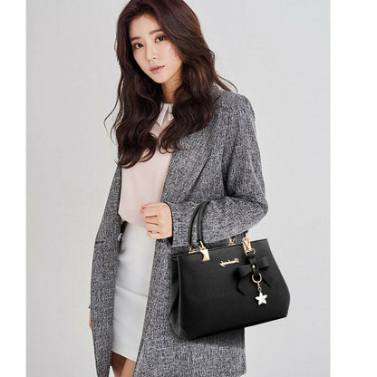 Womens Ladies PU Leather Handbag Shoulder Messenger Satchel Tote Crossbody Bags