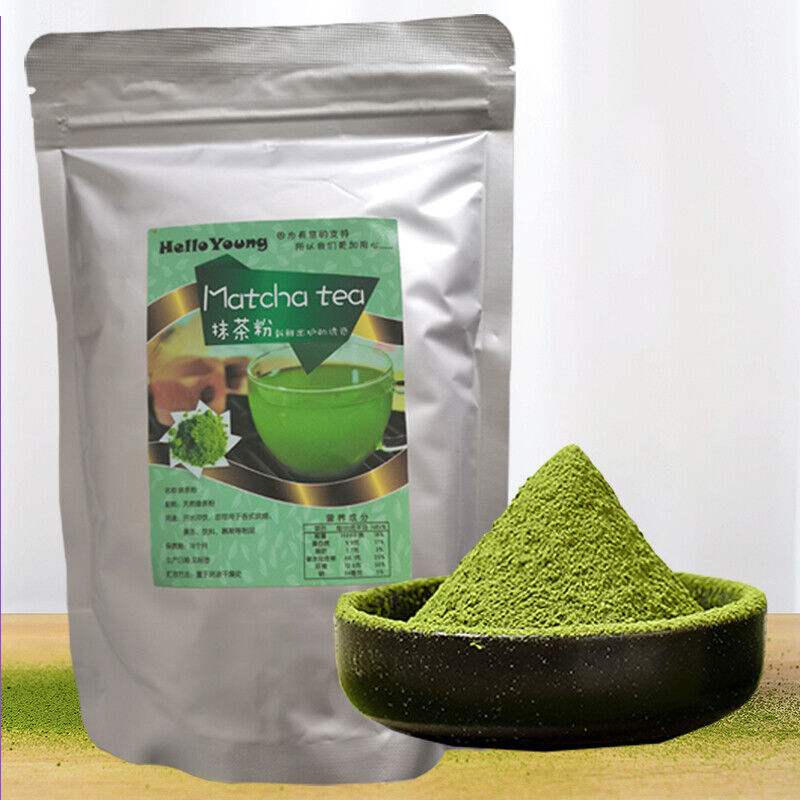 green tea powder Matcha 250g Ketogenic Diet Vegetarian Food Rich in Antioxidant