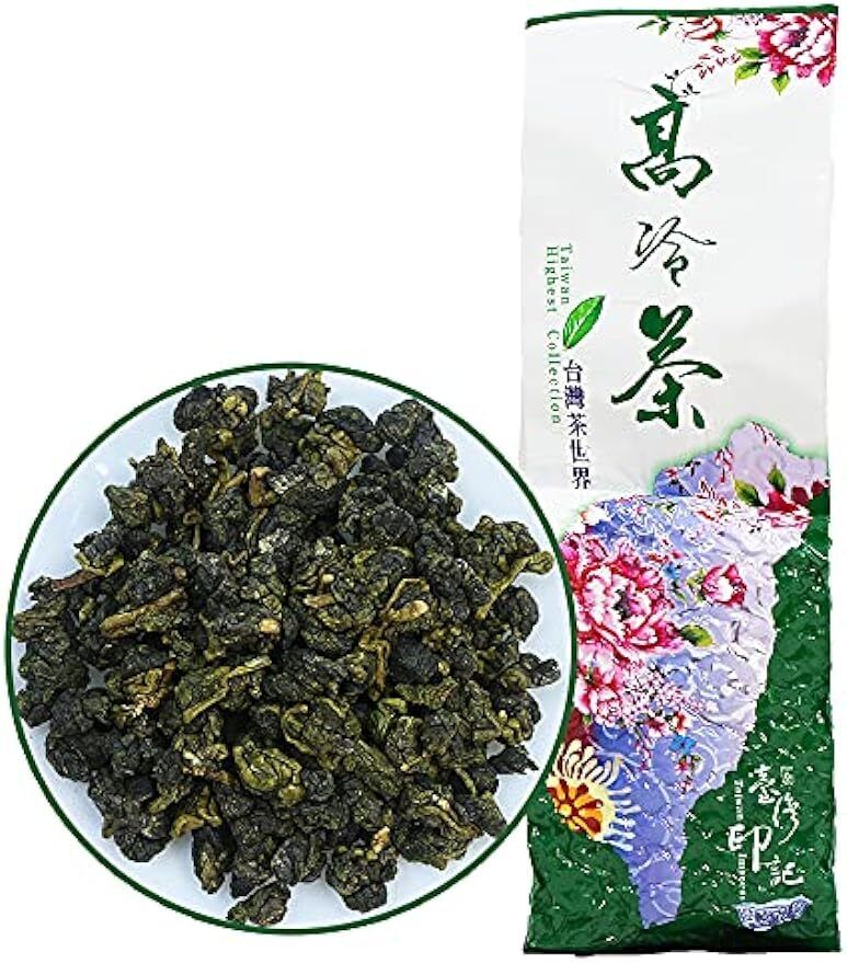 Alishan Oolong Tea Loose Leaf - 8.8oz/250g - Authentic Natural Green Tea