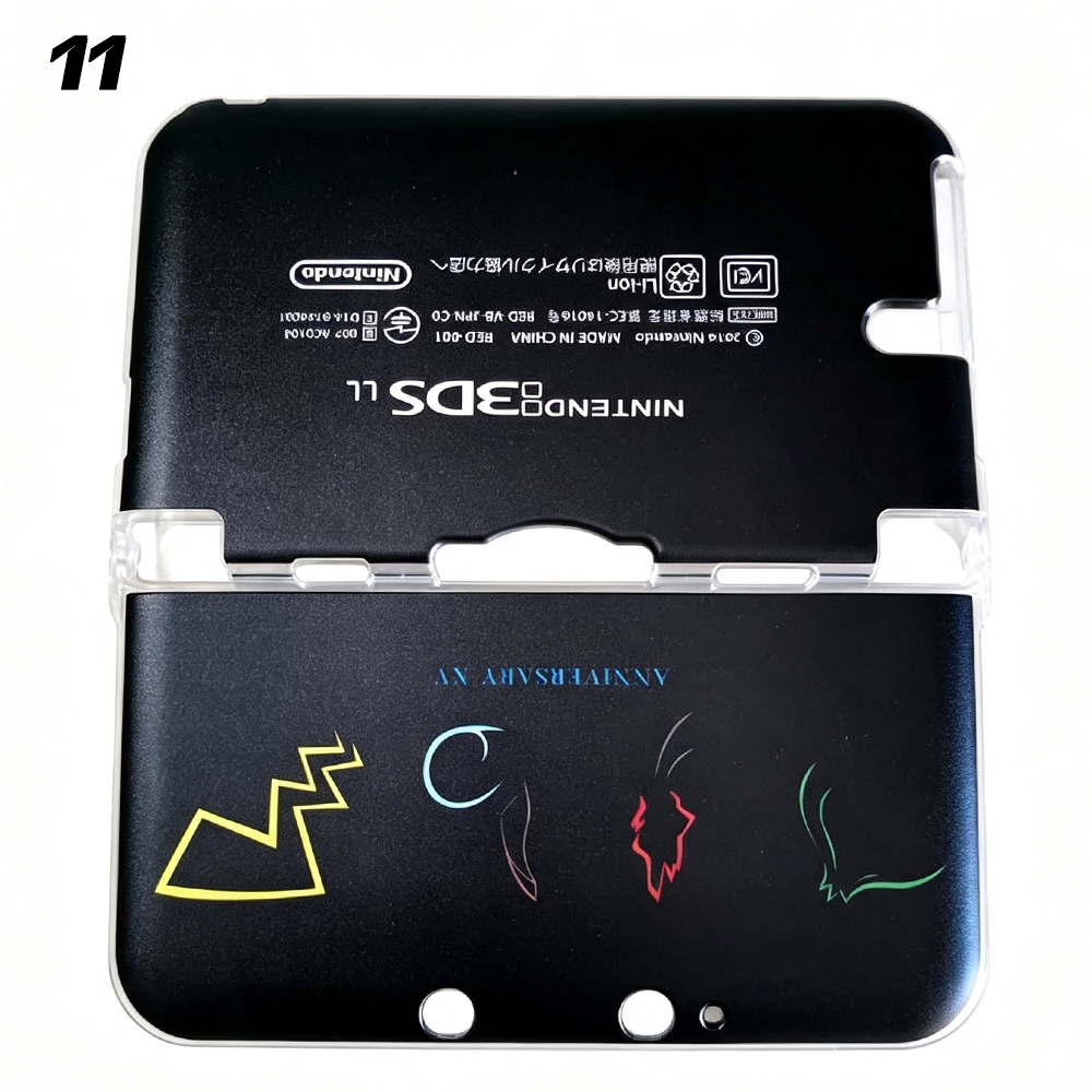 12 Designs Snap on Case Cover Shell For Nintendo Old model 3DS XL/ 3DS LL
