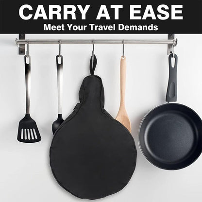 Cast Iron Skillet Bag, WITSTEP Frying Pan Storage Bag Fits 8/10/12 In...
