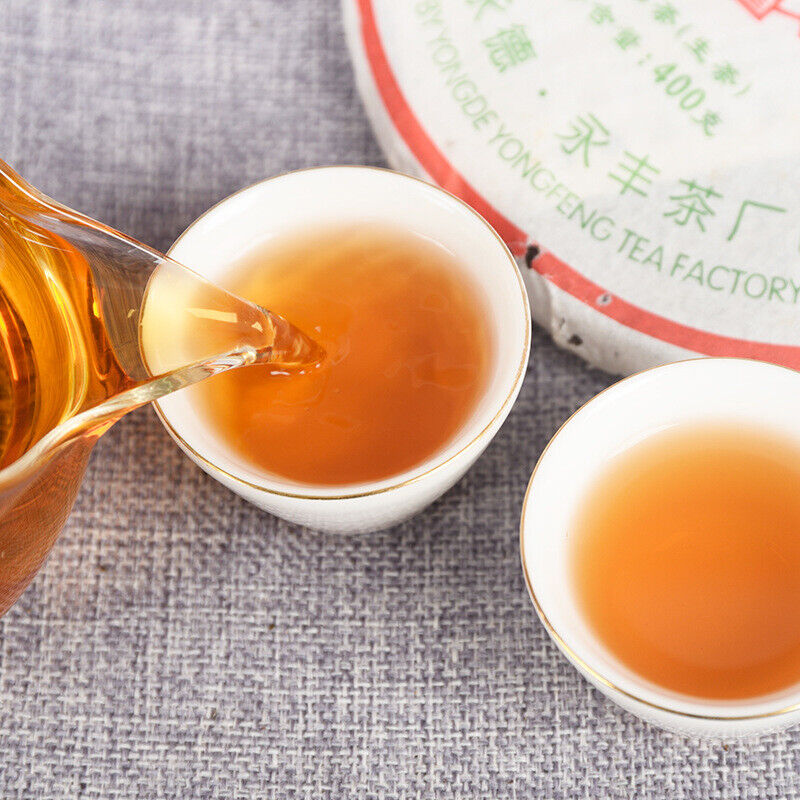 400g Pu'er Tea Raw Tea Cake Old Tea Tree Tea Cake Healthy Drink