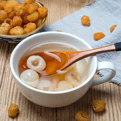 Dried Premium Longan pulp seedless lunggan Dragon eye sweet snacks Fruit 桂圆干