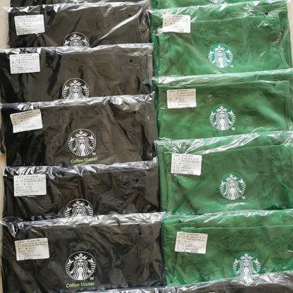 Starbucks Classic Green Apron Employee Store Specialty Coffee Master Lace Up Apr