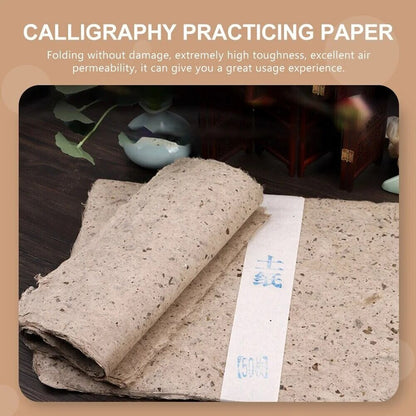 Calligraphy Writing 50Sheets Natural Fiber Mulberries Paper Scrapbooking 39x28cm