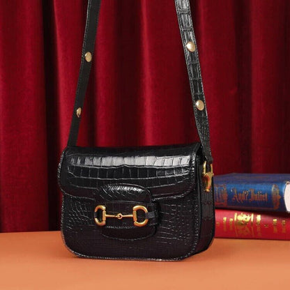Original CrocodileBelly Skin Bags, Women's Luxury Shoulder Party/Cocktail Bag