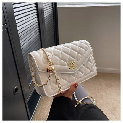 Women's Bags Fashion One Shoulder Female Bag White/Black Handbag Fashionable Bag