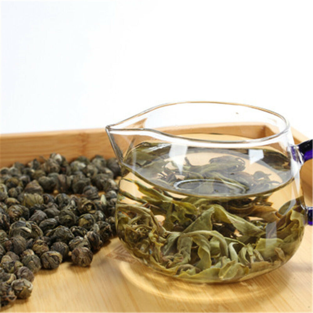 NEW100% Green Tea Premium King Grade Chinese Health Jasmine Dragon Pearl Organic