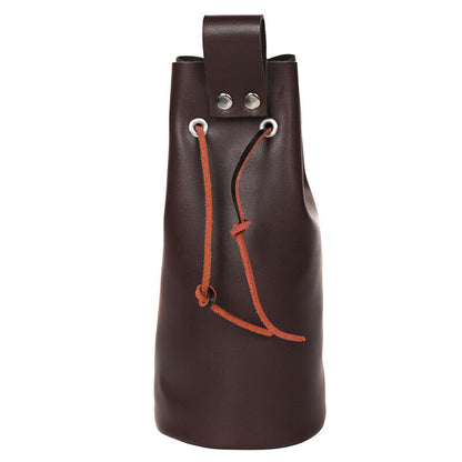 Medieval Coin Pouch Bag Waist Belt Costumes PU Leather Drawstring Purse