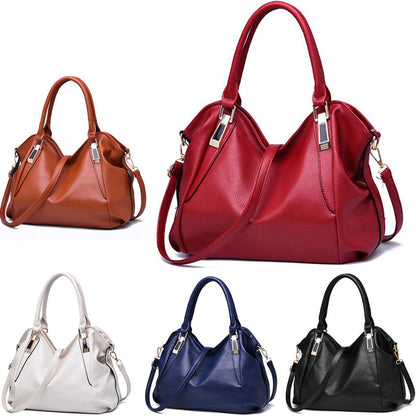 Women Faux Leather Shoulder Bag Tote Purse Messenger Handbags Crossbody Satchel