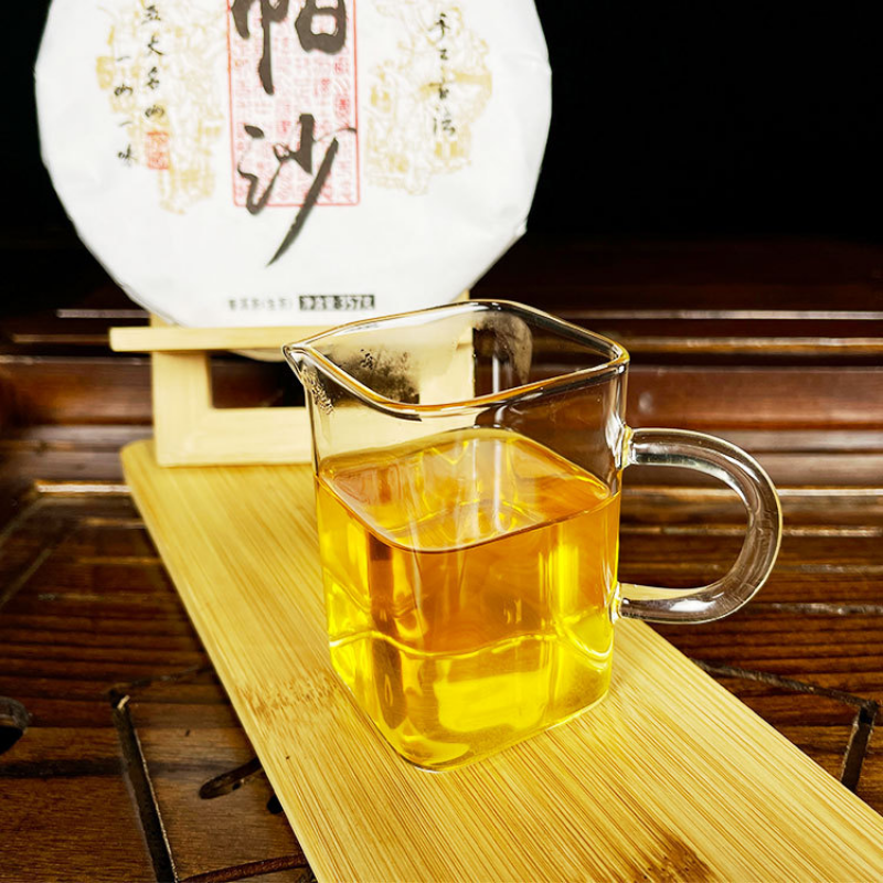 357g Yunnan Pu'er tea Menghai Pasha tea ecological seven cakes raw Pu'er tea