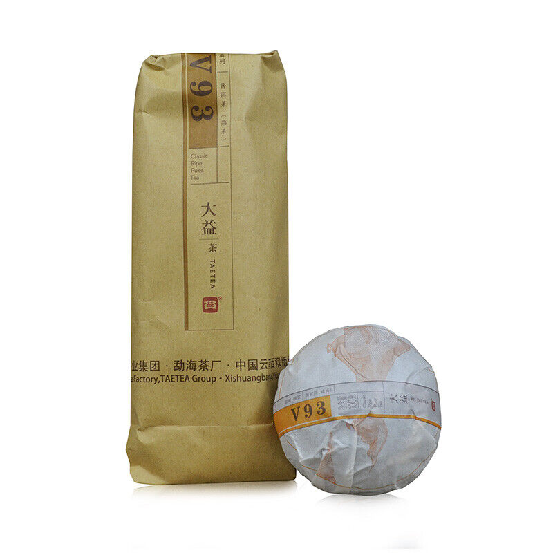 2016 Year TAETEA V93 Puer Shu Classic Ripe Pu'er Tea Dayi Pu Erh Tea 500g 1601