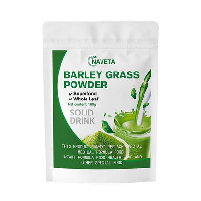 100g Organic Barley Grass Green Juice Powder Genuine Barley Powder Dietary Fiber