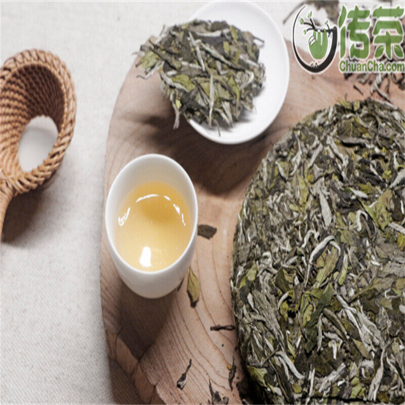 2015 White Tea Cake Pekoe Silver Needle Old White Tea Chinese Slimming Tea 300g