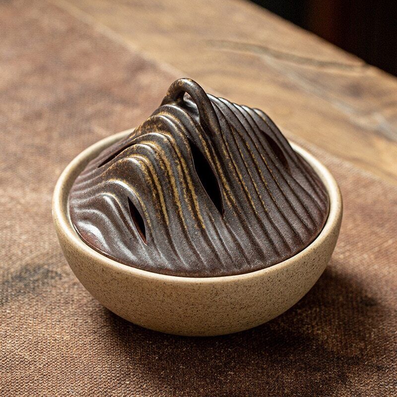 Incense Burner Household Indoor Sandalwood Agarwood Ceramic Aromatherapy Furnace