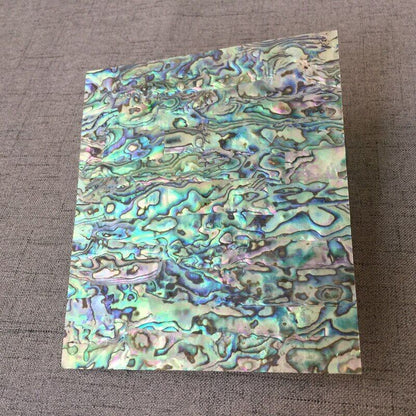 Abalone Shell Sheets Natural Mother Of Pearl Laminate Craft Carved Inlay 14x12cm