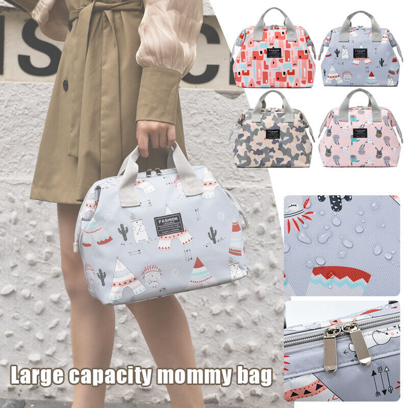 Waterproof Baby Diaper Nappy Changing Bag Mummy Nursing Shoulder Bag Handbag