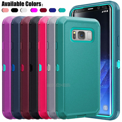 For Samsung Galaxy S8/S8 Plus Protective 3in1 Rugged Heavy Duty Case Cover