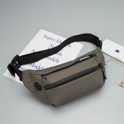 Pack Sports Running Cycling Waist Bag Pack Male Shoulder Belt Bag Pouch Bags