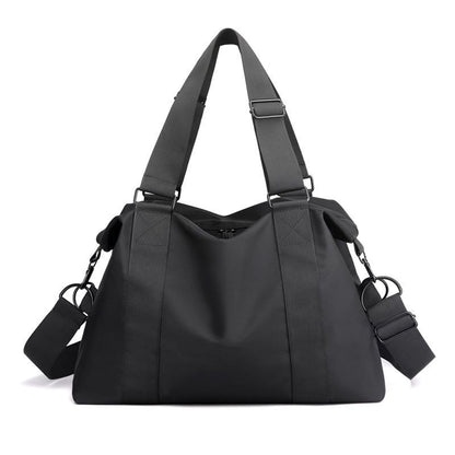 Nylon Shoulder Bag Tote Large Handbag Shopper Purse Travel Crossbody 44*16*28 CM