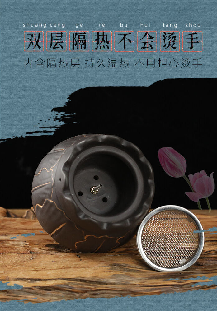 9cm Chinese Bianstone Guasha Moxibustion Cup Shoulder Neck Moxa Pot Tool 艾灸艾条艾草