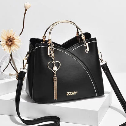 2022 Tassel Bucket Crossbody Bags Luxury Leather Handbags Women Shoulder Bag