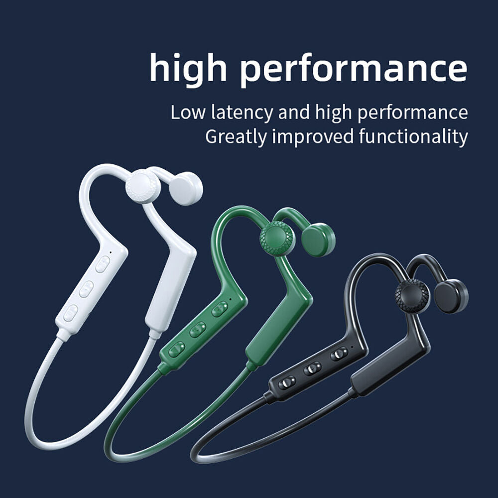 Bone Conduction Headphones Bluetooth 5.1 Earbuds Outdoor Sport Wireless Headset