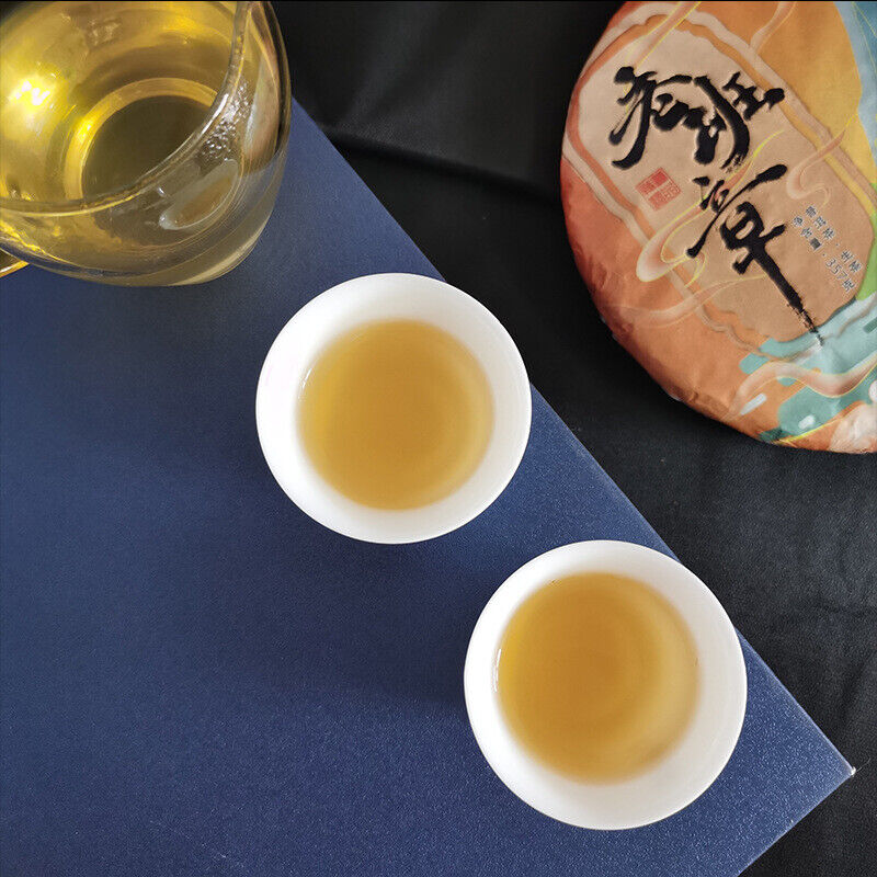Pu-erh Tea Cake Raw Pu-erh Lao Banzhang Pu-erh 357g/12.59oz Pu-erh Raw Tea