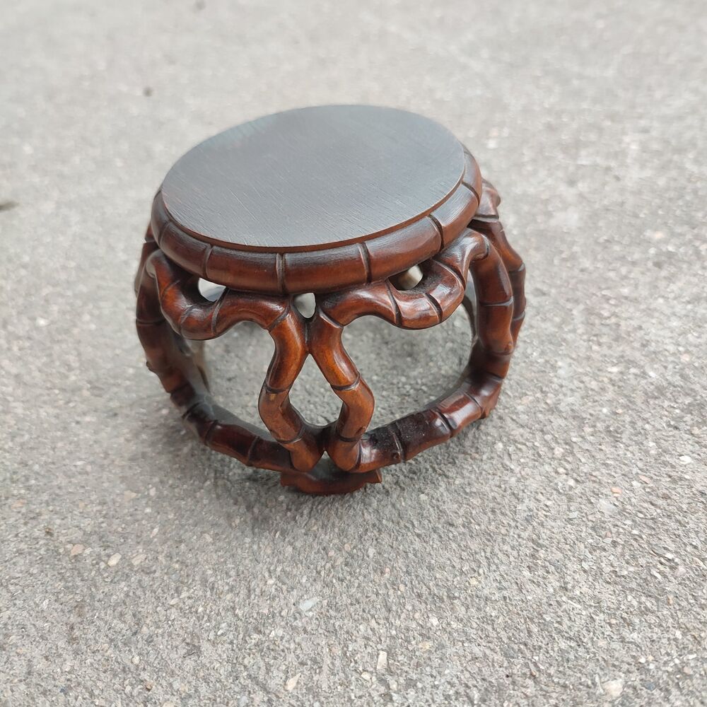 wooden decoration living room antique decor frame shelf wood carving Small table