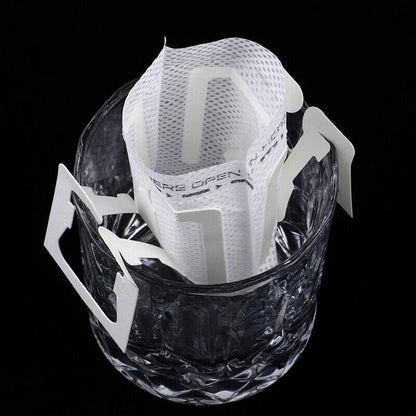Portable Coffee Hanging Ear Drip Filter Paper Bag Disposable Single Serve C-ca