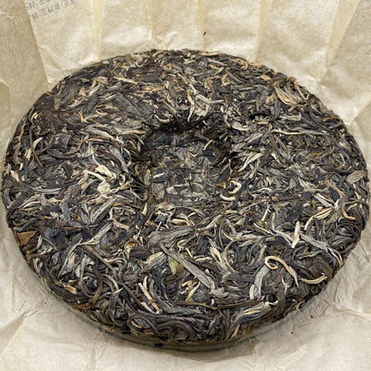 Pu 'er tea, 2023, Mengku Shiba Village-Zhengqitang Monkou 18th Village-Zhengqitang, 357g, born.