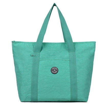 Waterproof Bag Purse Fashion Casual Nylon Shoulder Zipper Handbag Accessories